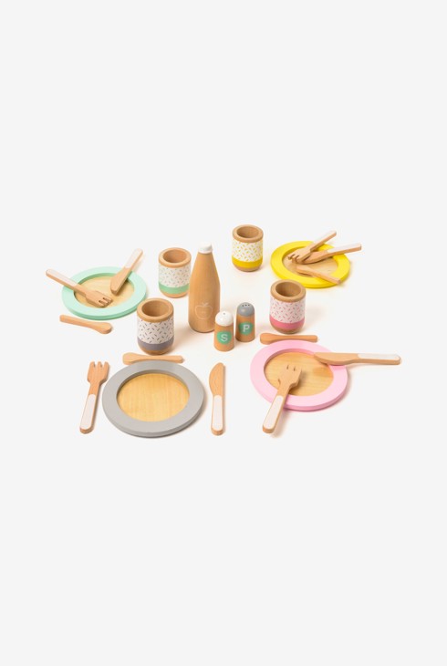 Dinette 23 pièces en bois Oxybul 1