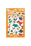 2 planches de tattoos Dinosaure Djeco 1