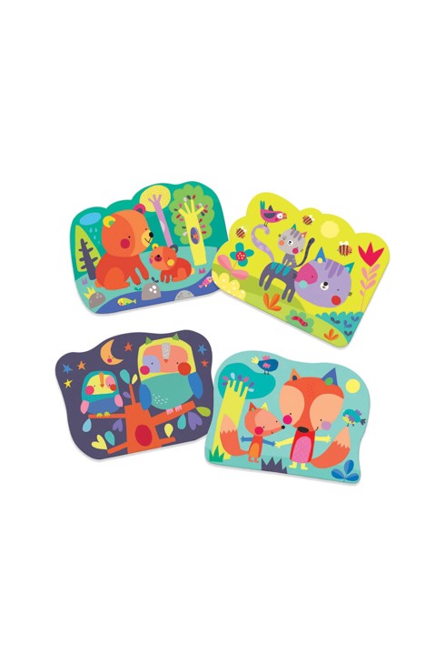 Coloriage Magique Caché dans les bois Djeco