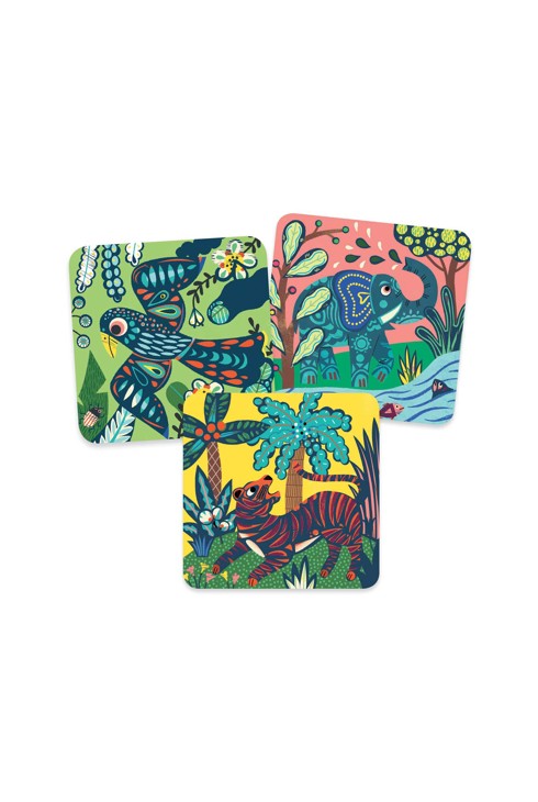 Pochette cartes à gratter Les grosses bêtes Djeco 2