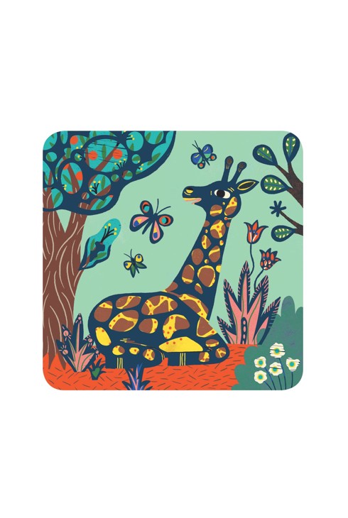 Pochette cartes à gratter Les grosses bêtes Djeco