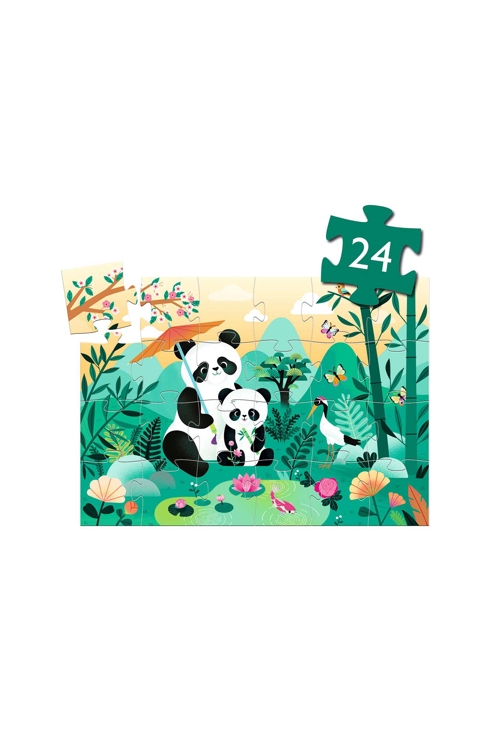 Puzzle Panda 24 pièces Djeco
