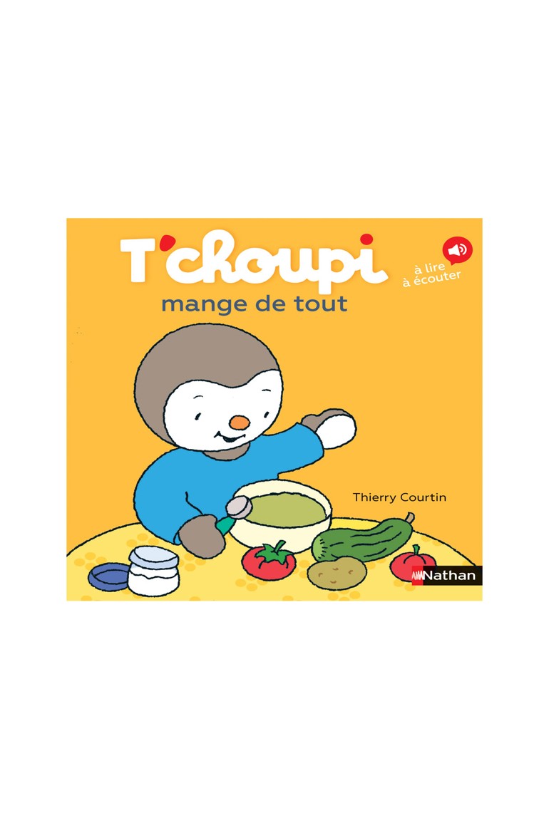 Livre T'Choupi mange de tout - Nathan Jeunesse 1