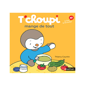 Livre T'Choupi mange de tout - Nathan Jeunesse 1