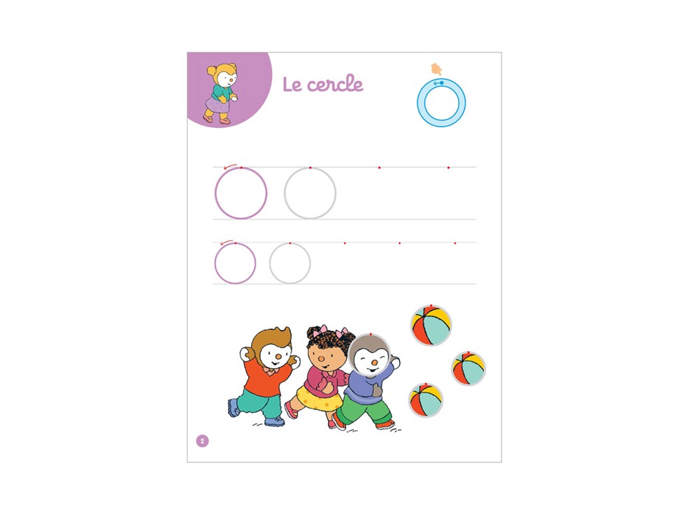 Livre Mon cahier ardoise les premiers tracés - Nathan Jeunesse 2