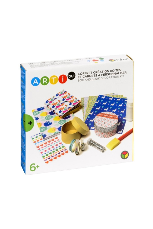 Coffret création boites et carnets à personnaliser Oxybul 1