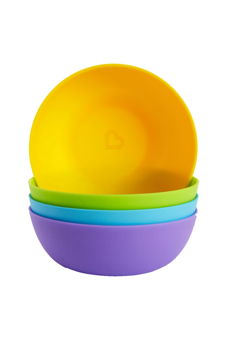 Lot de 4 bols multicolores Munchkin 1