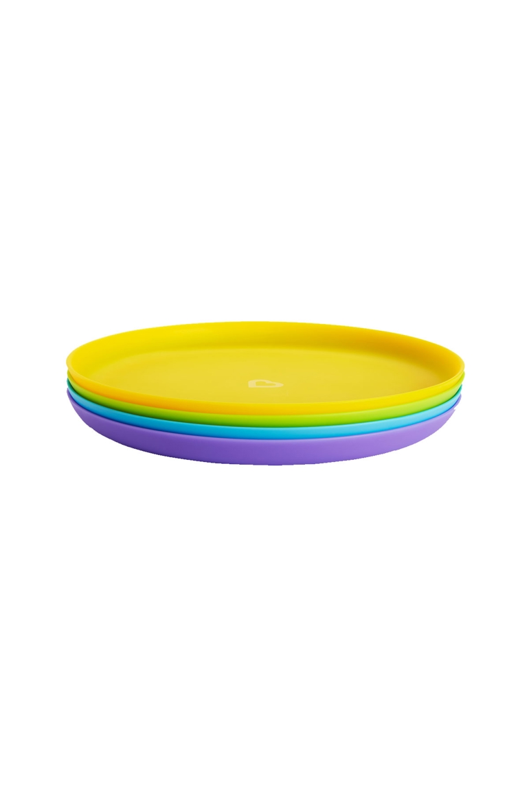 Lot de 4 assiettes multicolores Munchkin 1