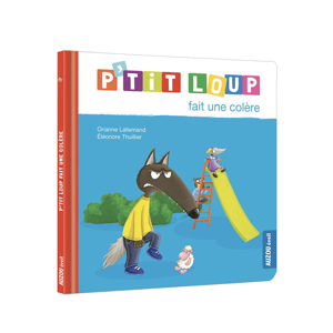 Livre P'tit loup fait une colère - Auzou 1