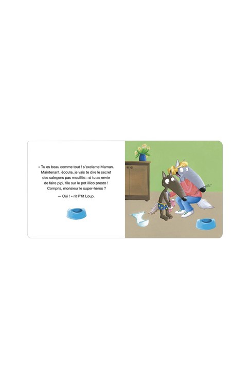 Livre P'tit loup ne met plus de couches - Auzou