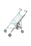 Poussette pour poupée vert d'eau Oxybul 1