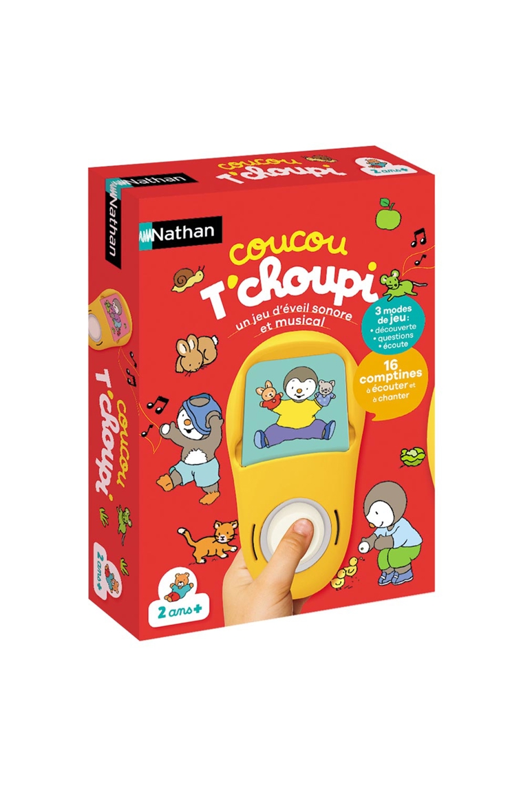 Jeu interactif Coucou T'choupi Nathan 1