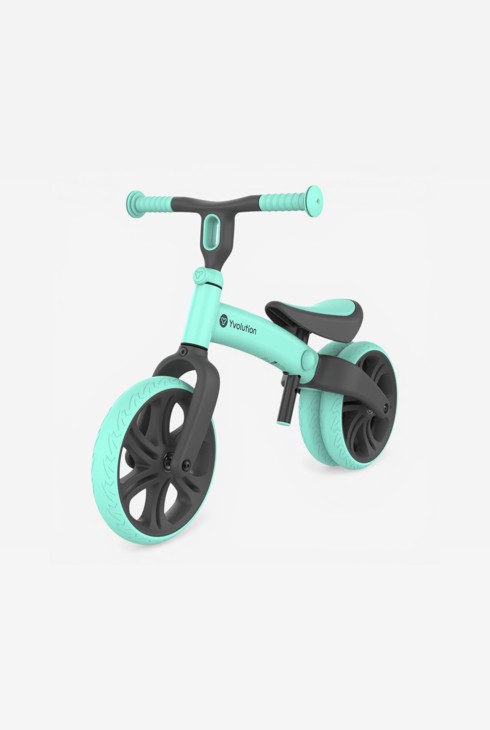 Draisienne Y velo Junior vert pastel Yvolution 1