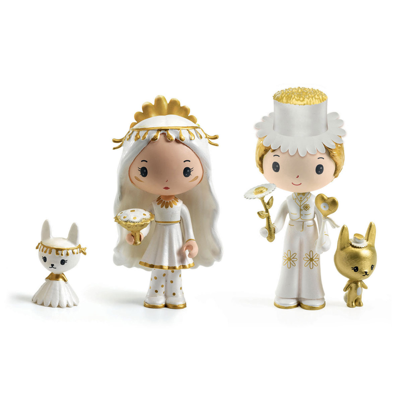 Djeco - Figurines Tinyly Marguerite et Léopold