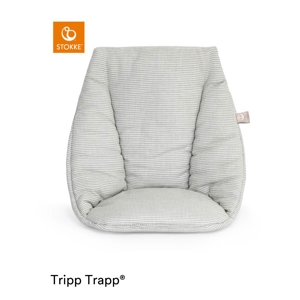 Coussin gris OCS coton biologique pour Babyset de la chaise haute Tripp Trapp Stokke 1