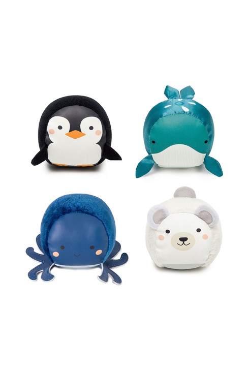 Doos met 4 Dooballs Babytolove oceaanballen 1