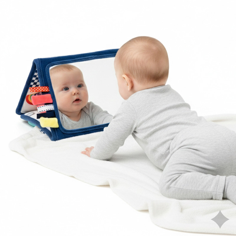 Oxybul - Miroir multi-activités pliable Oxybul
