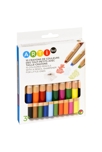 10 crayons des petits + taille crayons Oxybul 1