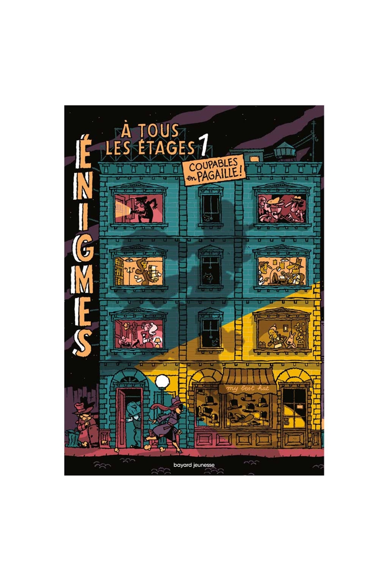 Livre Enigmes à tous les étages T1 - Bayard Jeunesse 1
