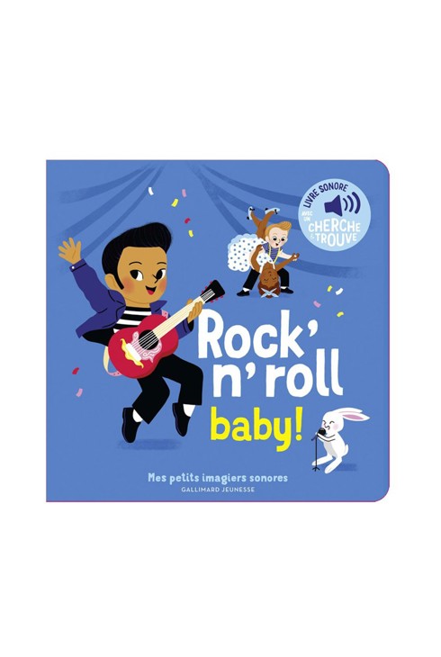 Livre Sonore Rock'n'roll baby - Gallimard Jeunesse 1