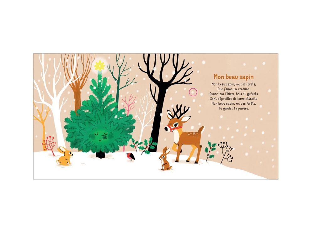 Livre sonore Mes chants de Noël - Gallimard Jeunesse 2