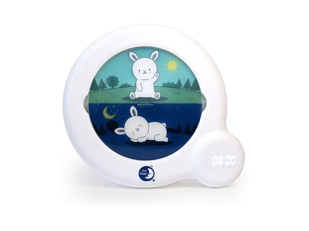 Veilleuse indicatrice de réveil Kid'Sleep Essential blanc Pabobo 1