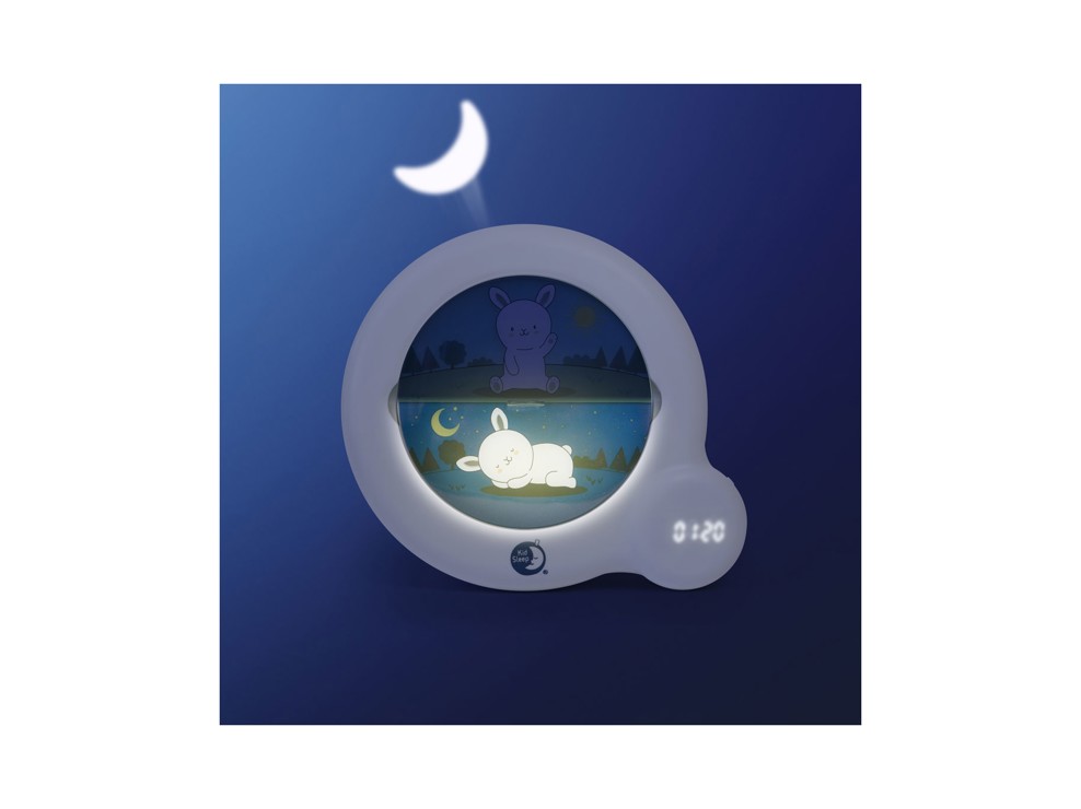 Veilleuse indicatrice de réveil Kid'Sleep Essential blanc Pabobo 2