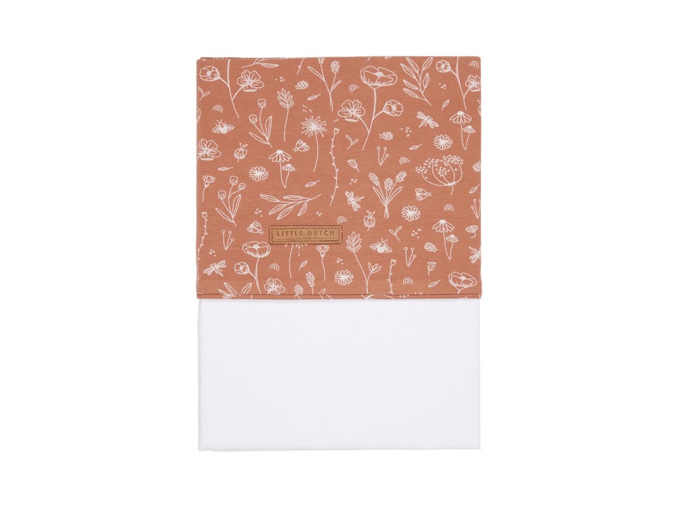 Parure de lit bébé Wild Flower rust Little Dutch 1