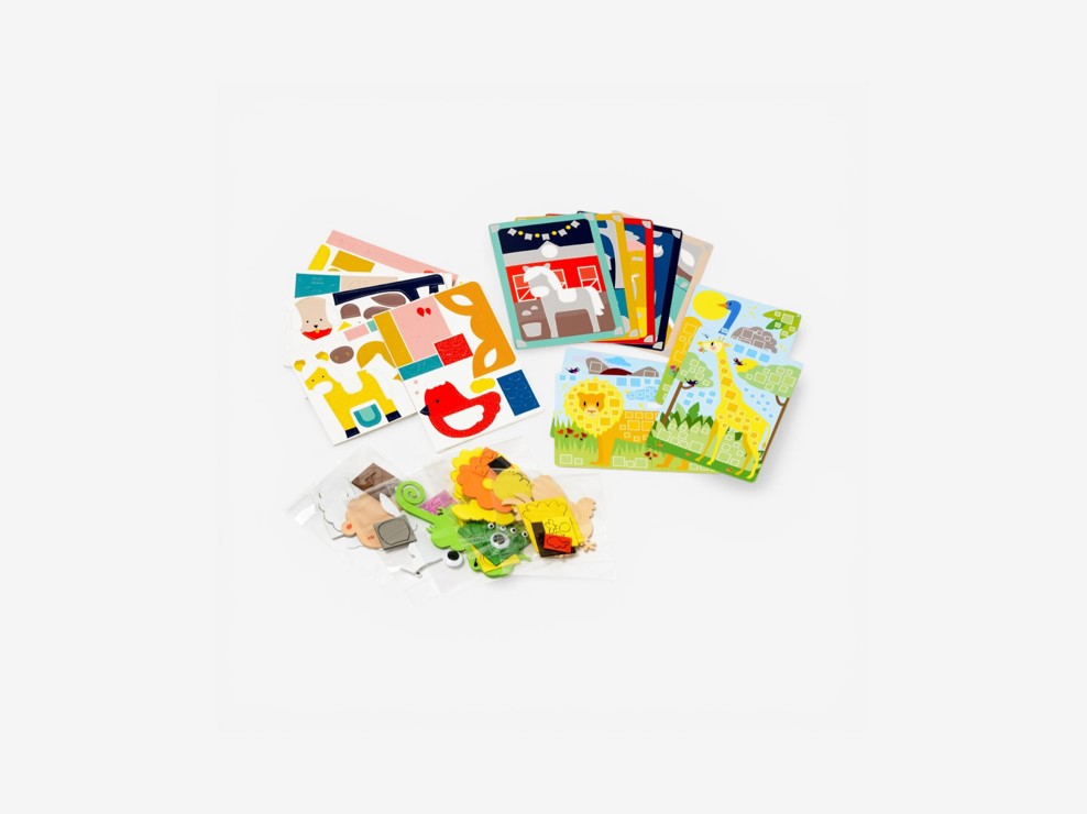 Atelier Grand coffret multi-activités animaux en folie Oxybul 2