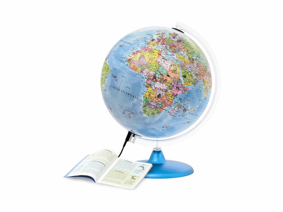 Globe illustré lumineux Oxybul 1