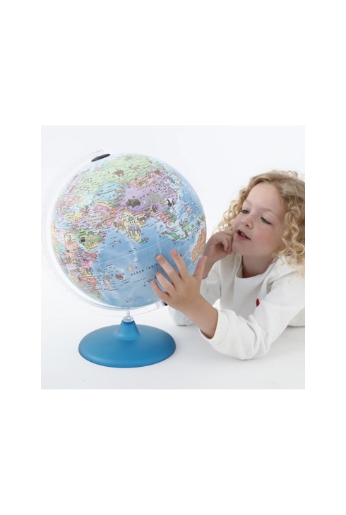 Globe illustré lumineux Oxybul