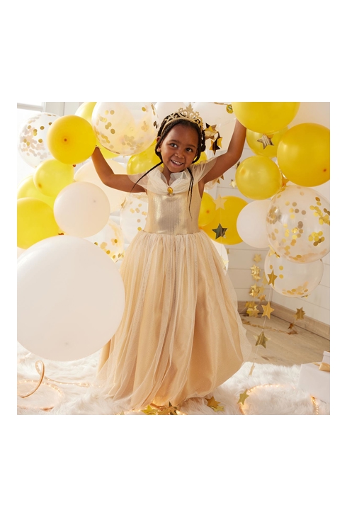 Déguisement robe de princesse Dorée 6-8 ans Oxybul 2
