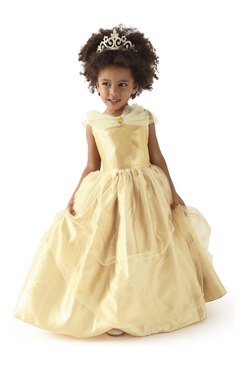 Déguisement robe de princesse Dorée 8-10 ans Oxybul 1