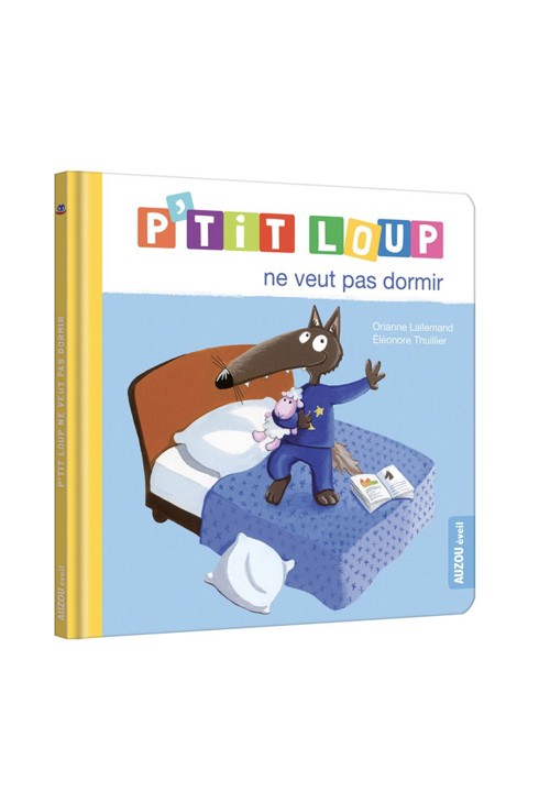Livre P'tit loup ne veut pas dormir - Auzou 1