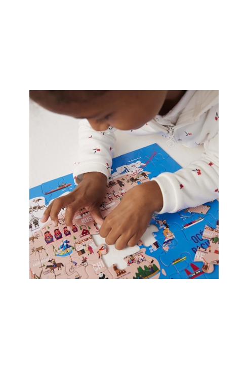 Puzzle du monde 200 pièces Oxybul 2