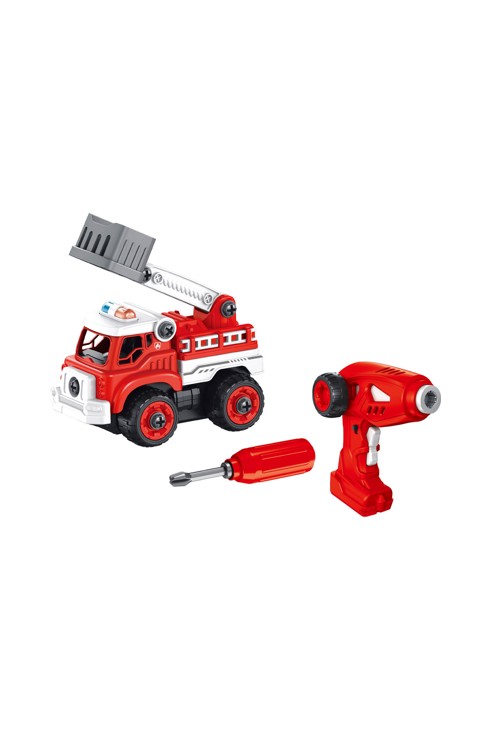 Camion de pompier télécommandé à construire Buki 2