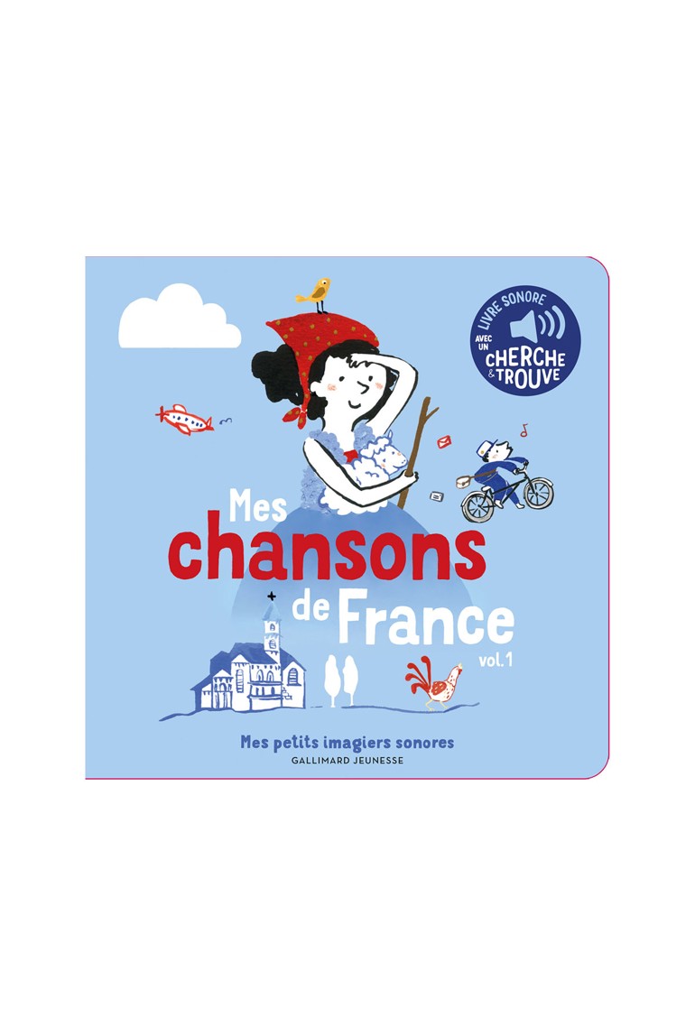 Livre Mes chansons de France Vol 1 - Gallimard Jeunesse 1