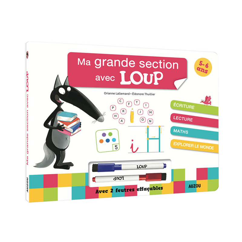 Livre Ma grande section avec loup