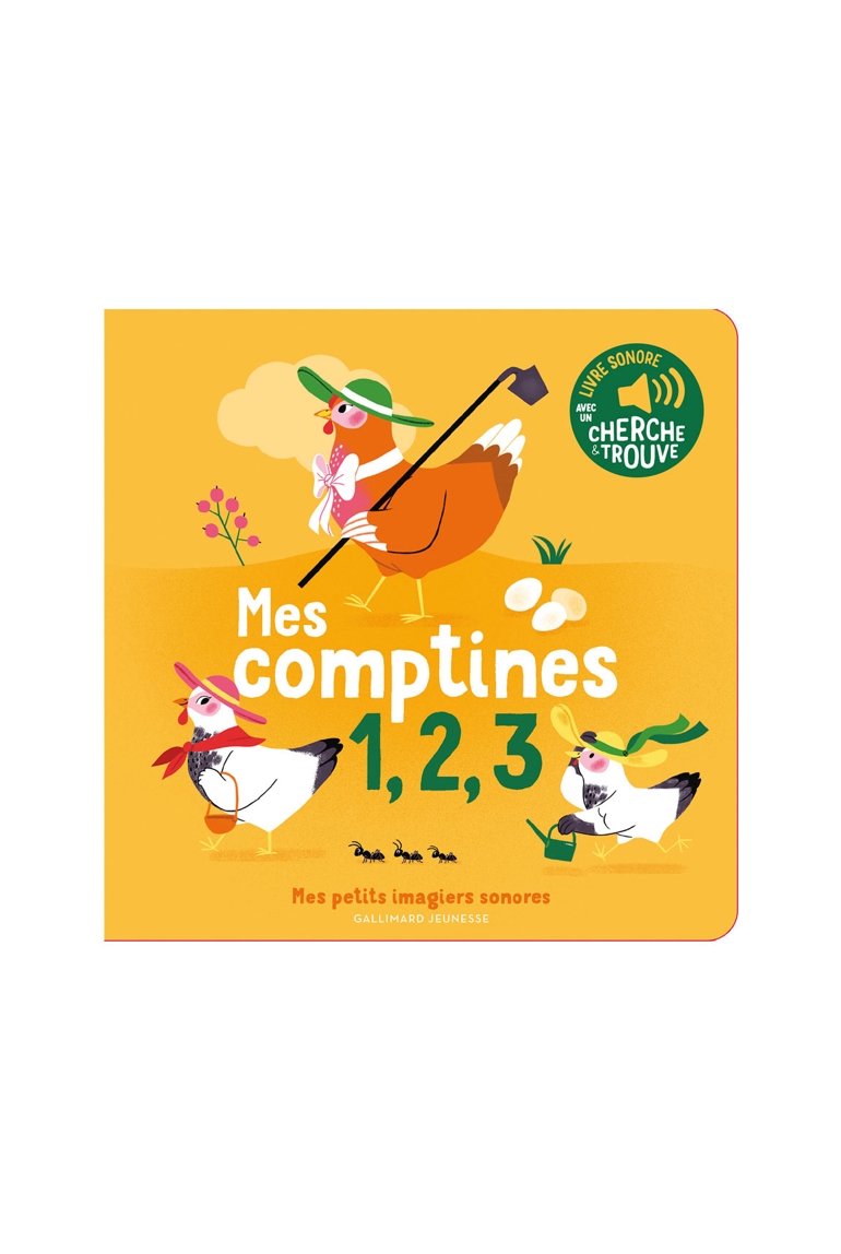 Livre sonoreMes comptines 1, 2, 3 - Gallimard Jeunesse 1