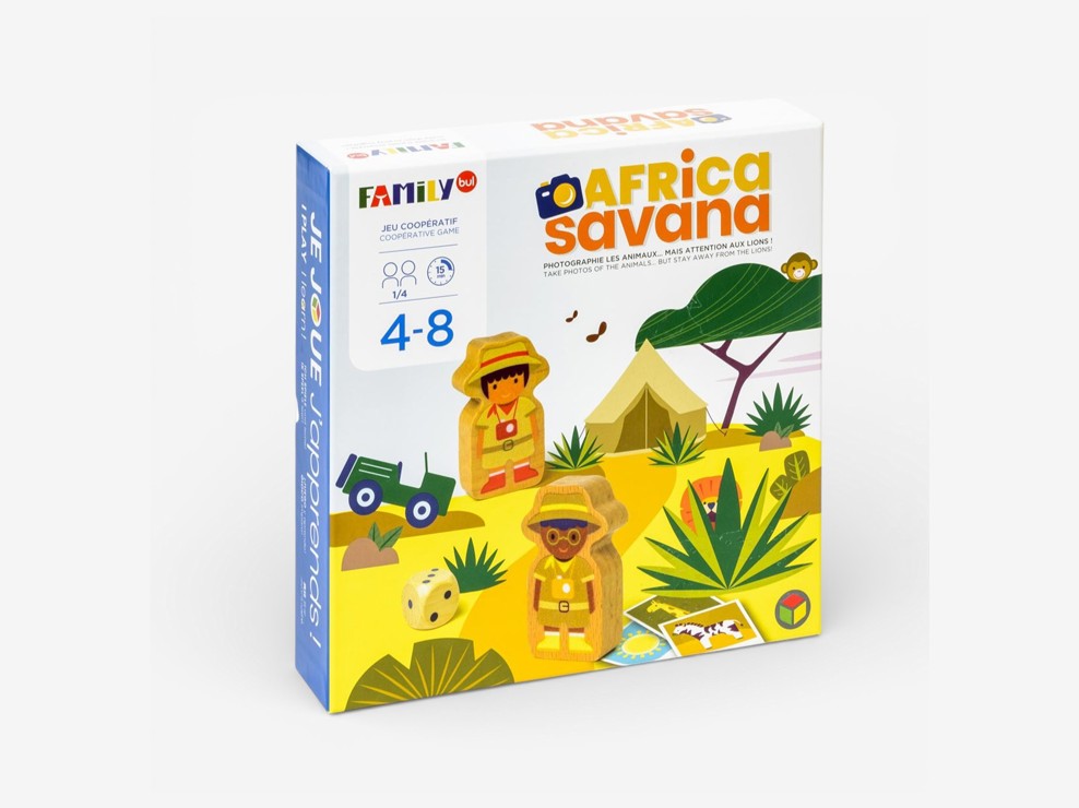 Jeu de société Africa savana Oxybul 1