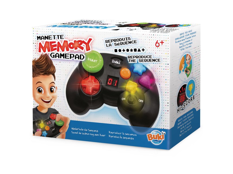 Jeu de société Memory Gamepad Buki 1
