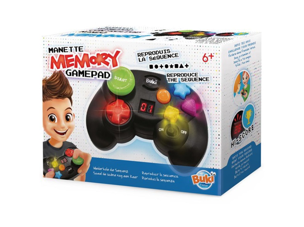 Jeu de société Memory Gamepad Buki 1