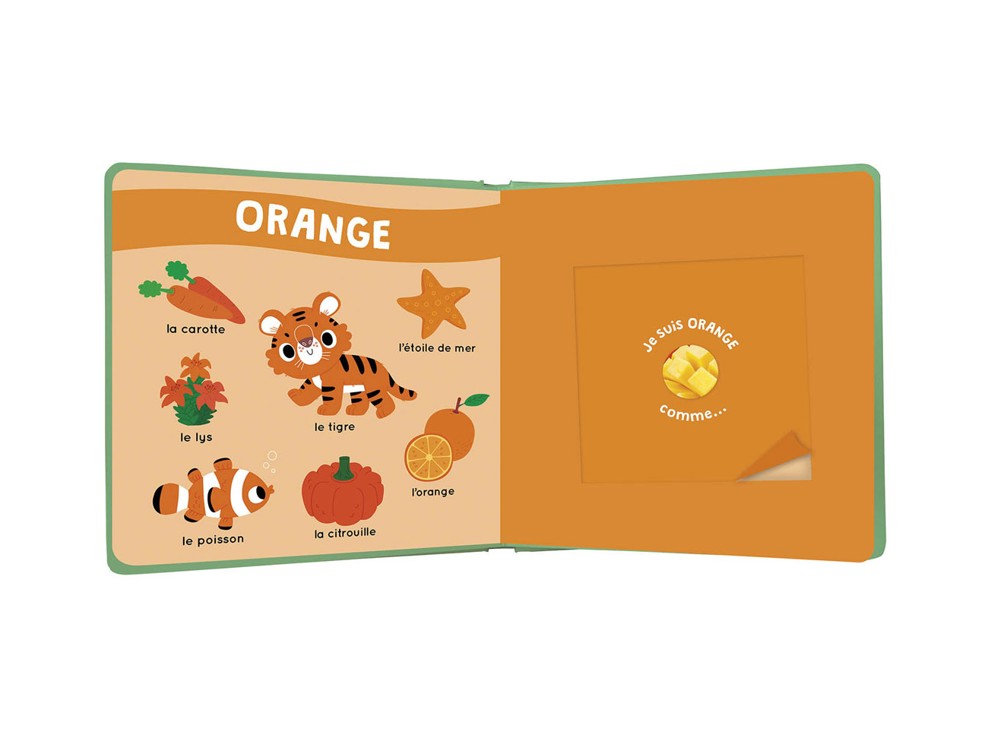 Livre Mon livre des odeurs et des couleurs, fruits en folie - Auzou 2
