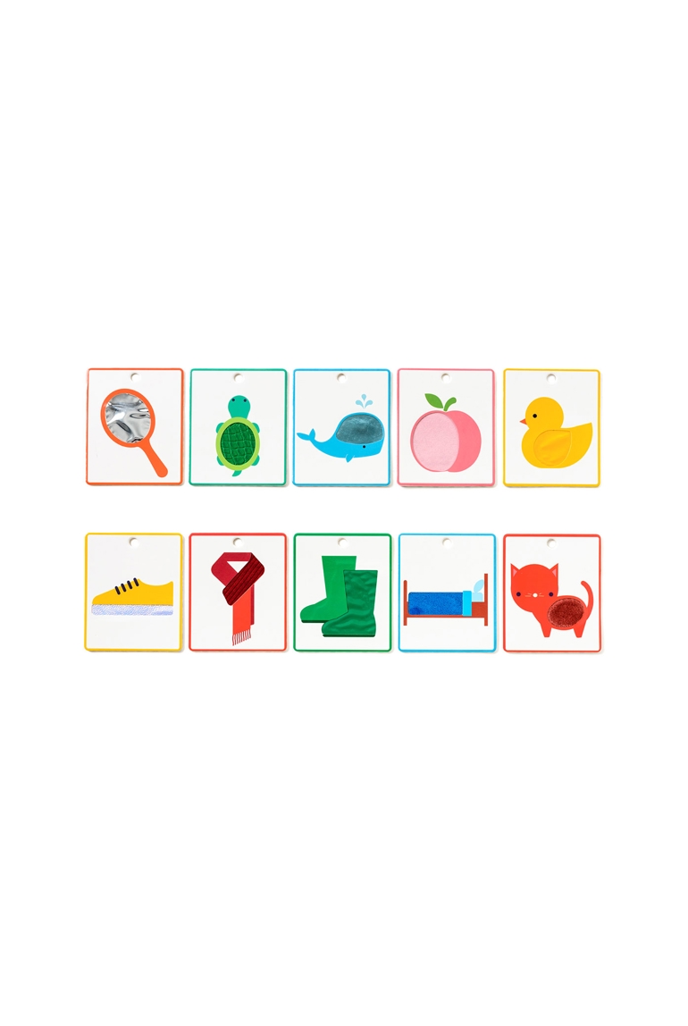 10 Cartes imagier à toucher Oxybul 1