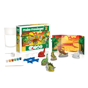 Coffret Mako moulages Le monde des dinosaures 1