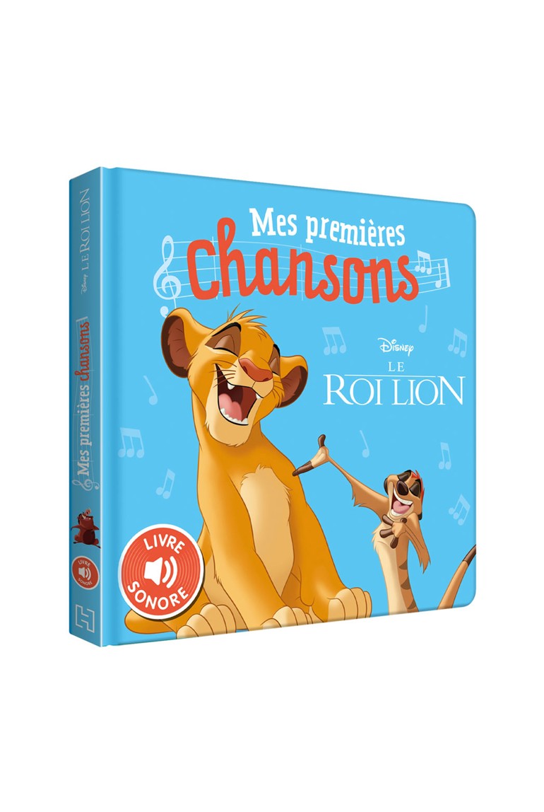 Livre sonore Roi Lion mes premières chansons - Hachette Jeunesse 1