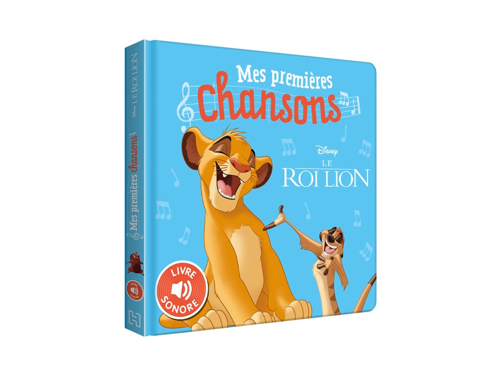 Livre sonore Roi Lion mes premières chansons - Hachette Jeunesse 1