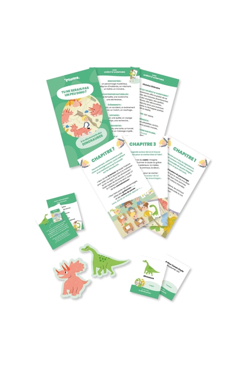 Coffret Plume Découvertes des dinos 2