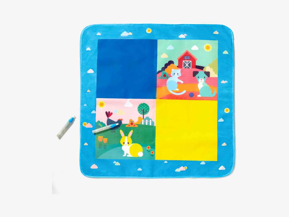 Tapis de coloriage aqua magique Oxybul 1