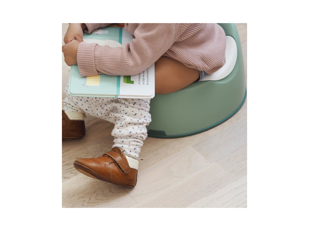 Pot d'apprentissage ergonomique vert sauge Beaba 2